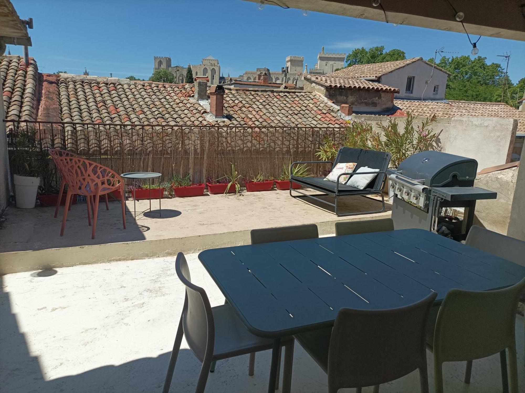 Maison Intra Muros, Terrasses Avec Vue Jaccuzzi Et Garage Avignon Quarto foto